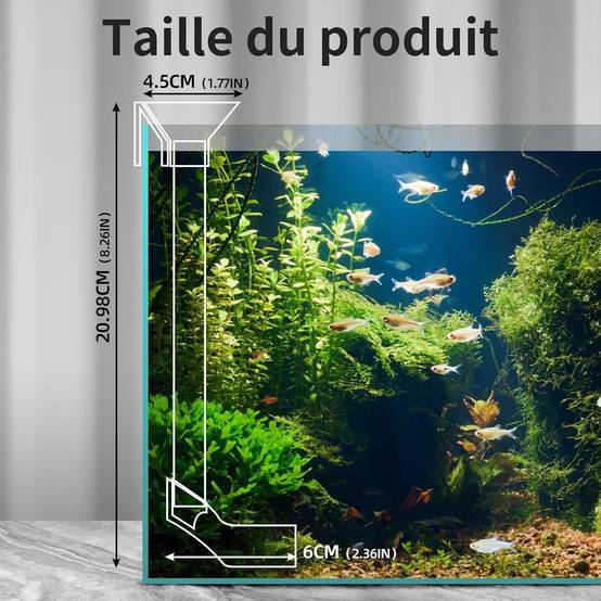 Tube d'Alimentation Double Niveau pour Aquarium DtopbuyAge - Image 4