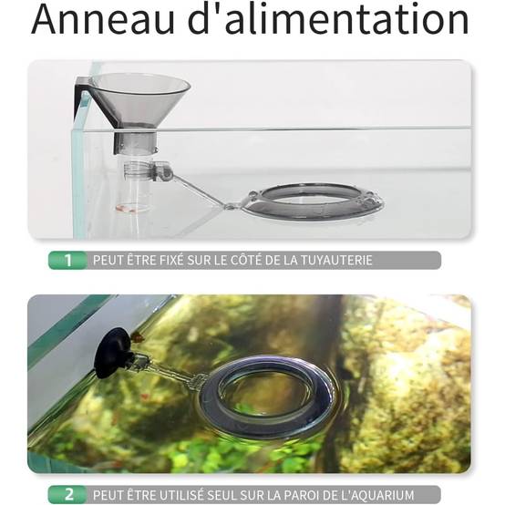 Tube d'Alimentation Double Niveau pour Aquarium DtopbuyAge - Image 5