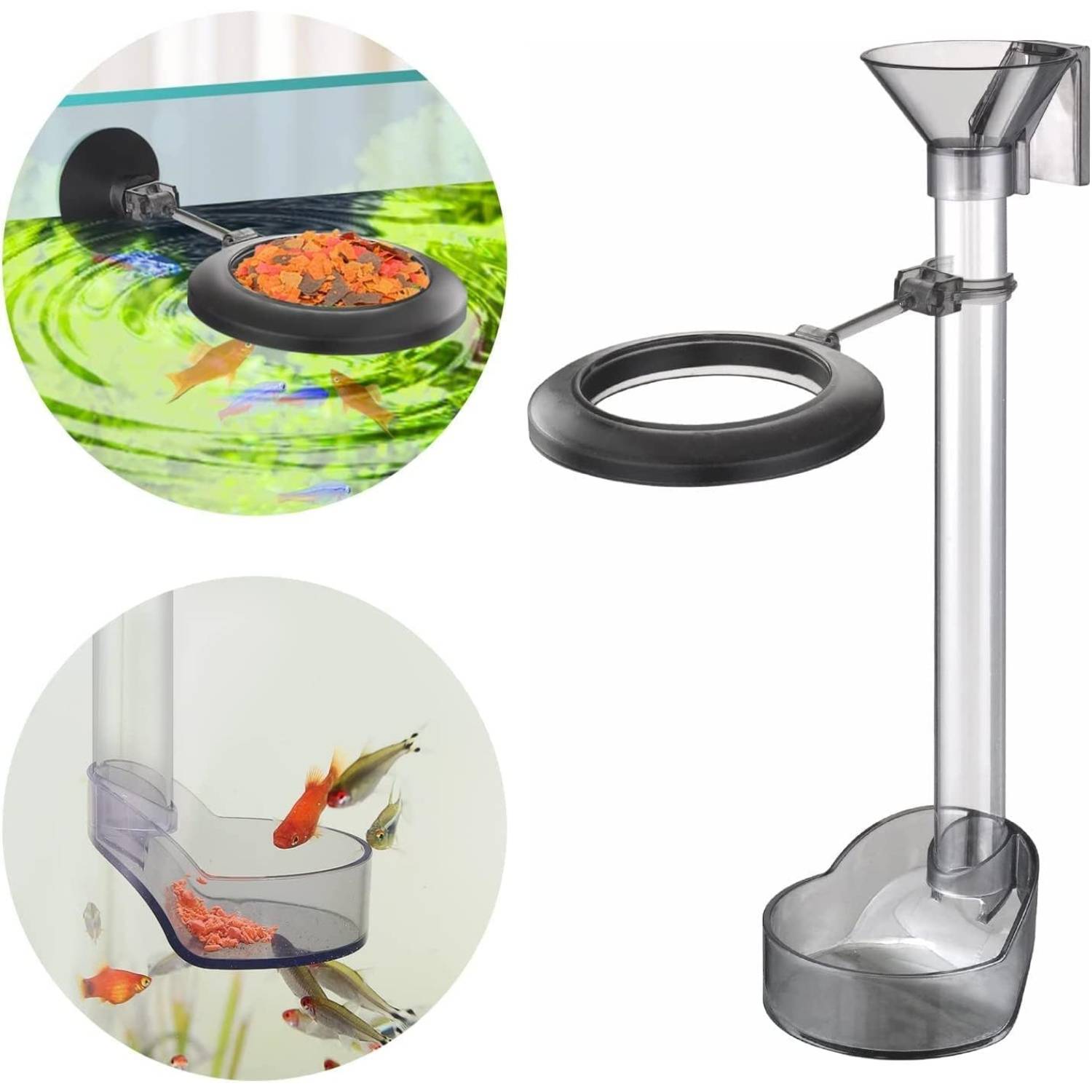 Tube d'Alimentation Double Niveau pour Aquarium DtopbuyAge - Image 1