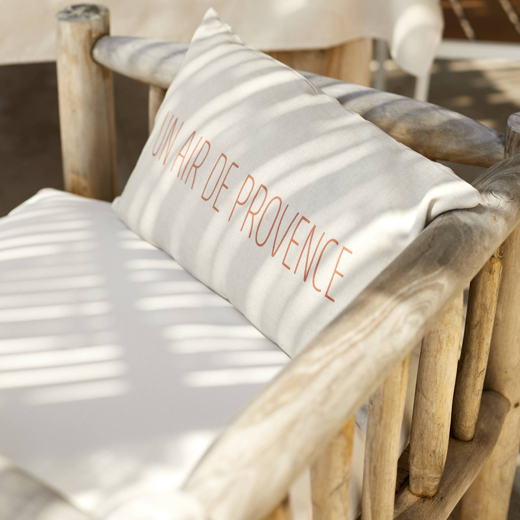 Home Maison - Coussin imprimé "air de Provence" - HOME MAISON - Imagen 4