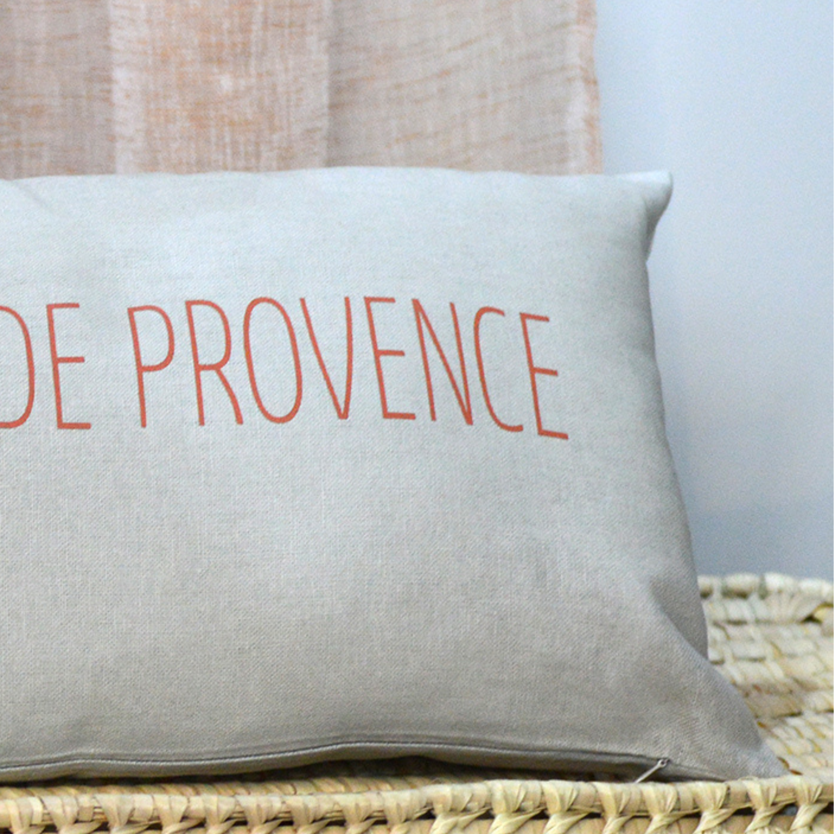 Home Maison - Coussin imprimé "air de Provence" - HOME MAISON - Imagen 2