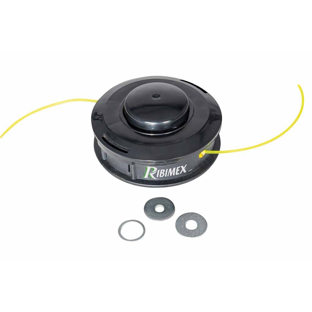Ribimex - Tête débroussailleuse universelle fil rond longueur 2,5m diamètre 2,4mm