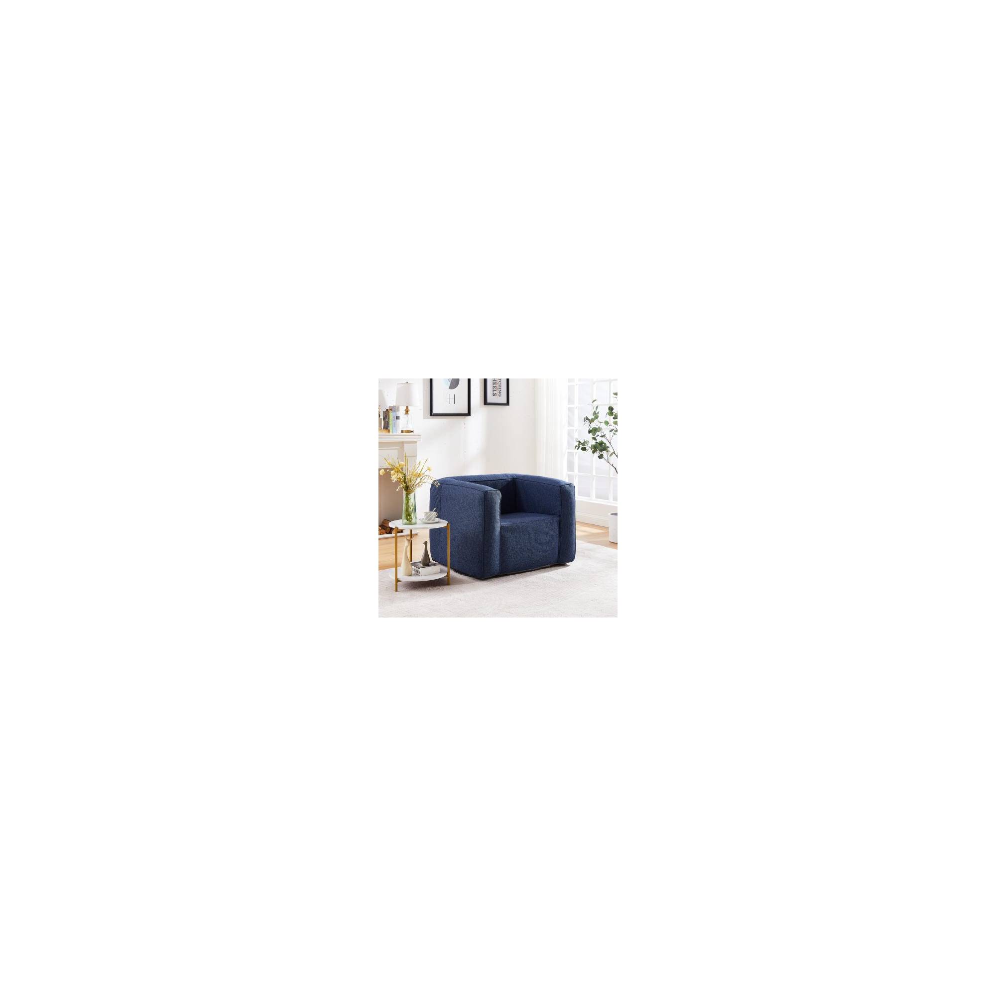 Fauteuil gonflable Terracotta - Intérieur et extérieur - Couleur Bleu - Image 4