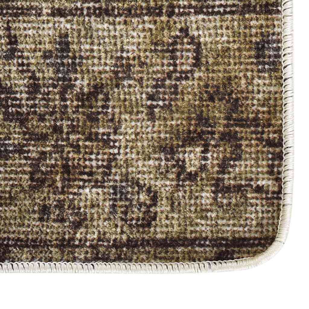 Tapis de Salon XXL Style Patchwork en Velours Lavable et Antidérapant Multicolore 190x300 cm – ComfortXL Outdoor Living - Image 4