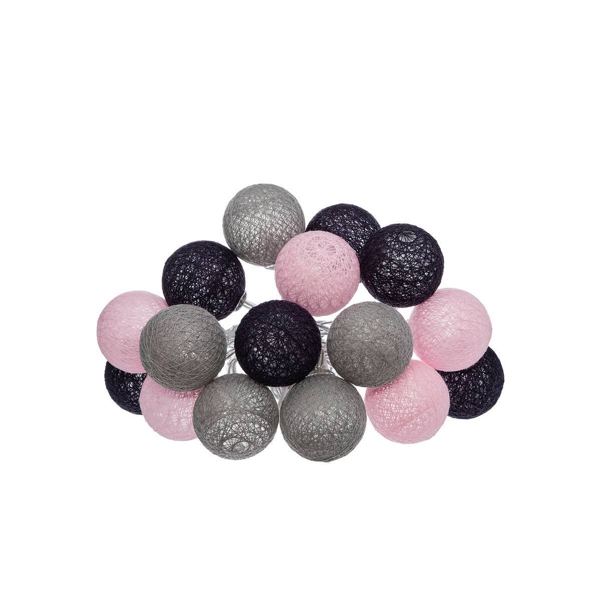 Atmosphera - Guirlande LED à piles 16 boules - Atmosphera Créateur d'intérieur - Image 1