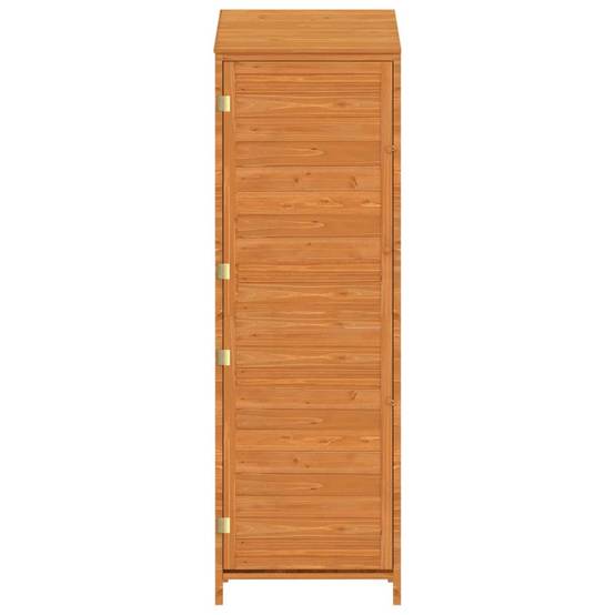 Vidaxl - Remise de jardin Marron 55x52x174,5 cm Bois de sapin solide vidaXL 152189 - Image 5