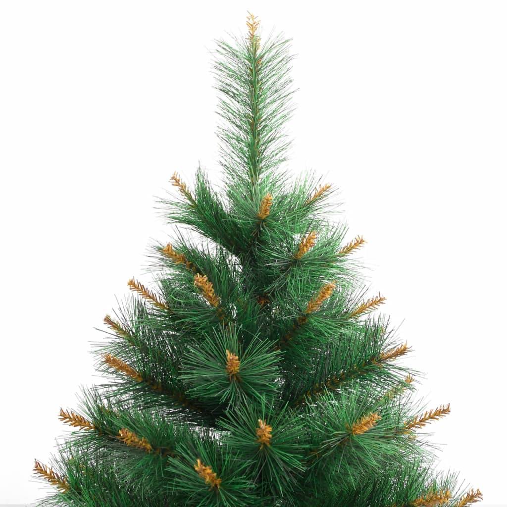 ComfortXL - Sapin de Noël artificiel articulé PVC deux tons grande taille fêtes Vert 210 cm – ComfortXL Outdoor Living - Image 4