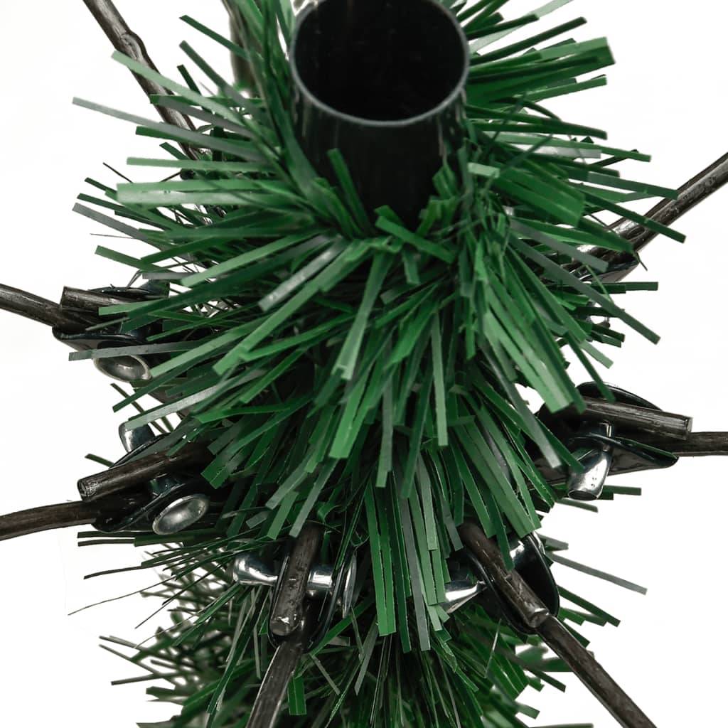 ComfortXL - Sapin de Noël artificiel articulé PVC deux tons grande taille fêtes Vert 210 cm – ComfortXL Outdoor Living - Image 7