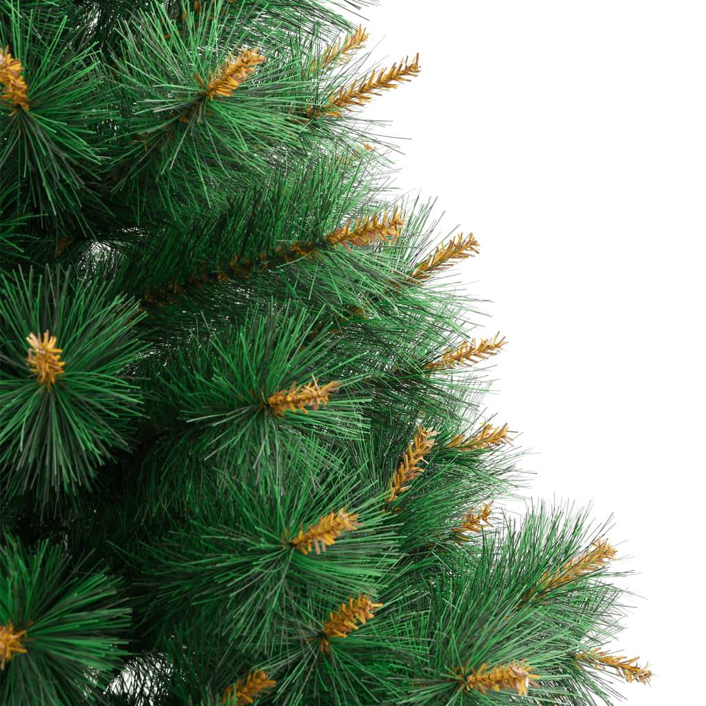 ComfortXL - Sapin de Noël artificiel articulé PVC deux tons grande taille fêtes Vert 210 cm – ComfortXL Outdoor Living - Image 5