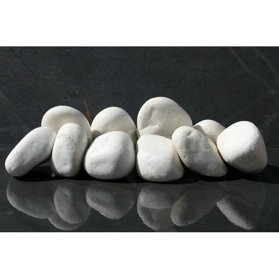Gros Galet BLANC 100-200 - pack 15 Galet - Image 3