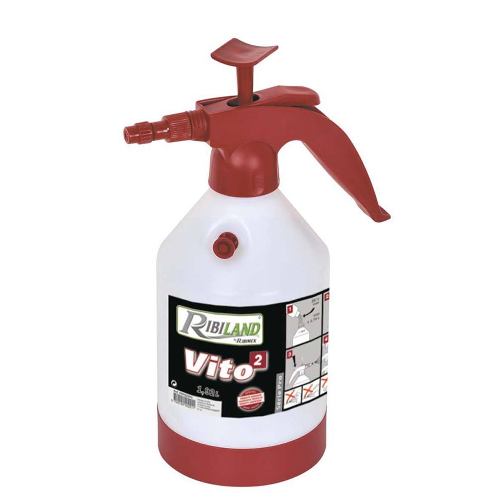 Ribimex - Pulvérisateur brumisateur à pression préalable Vito 2, 1.92 Litre Produits Agressifs - Imagen 1