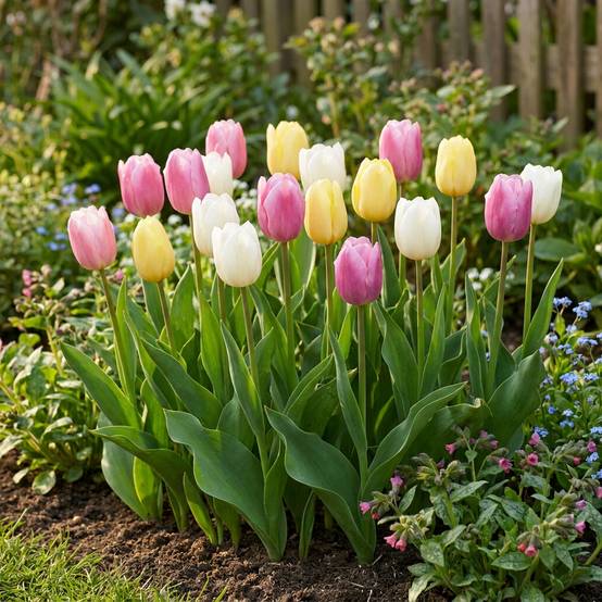 La Green Touch - Tulipe en mélange Sorbet - 24 bulbes - Image 2