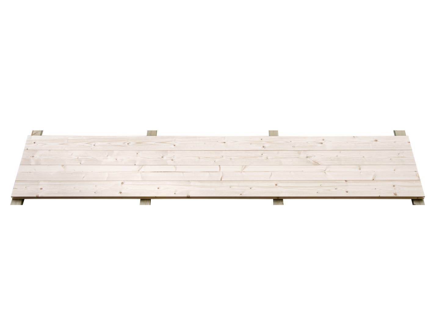 Altanka - Plancher universel pour abris de jardin - 28 mm - paquet de 3 m2 - Non traité - POD06 - ALTANKA - Imagen 5