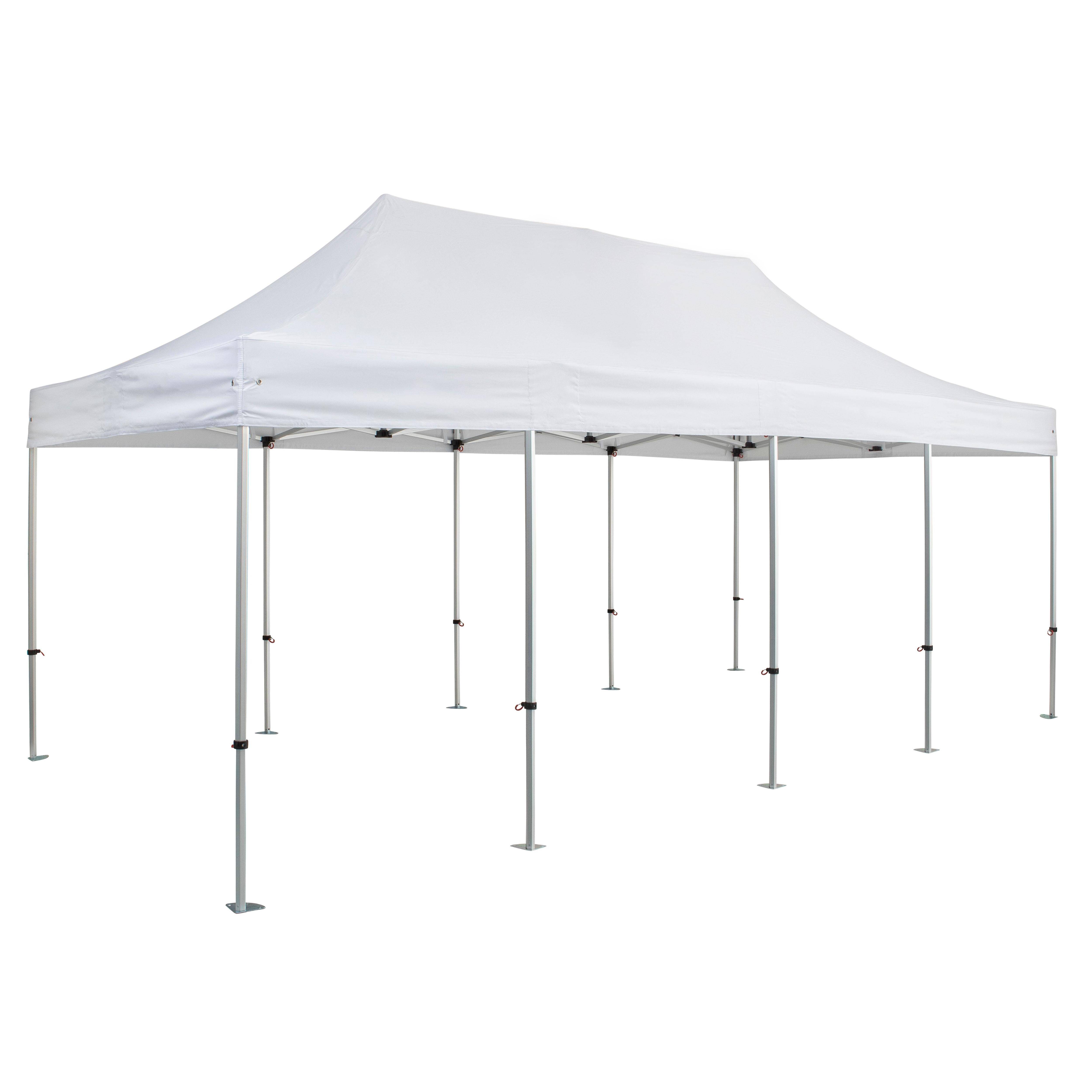 Oviala - Tente pliante en aluminium 4x8 m PRO 40 - Oviala - Imagen 1