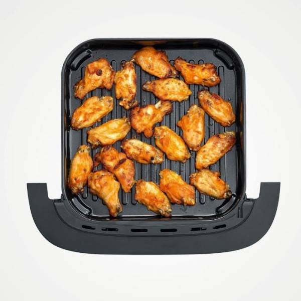 Severin - Friteuse Electrique Four a pizza /  a air chaud - SEVERIN - FR2464 - 2100 W - 4 L - Thermostat réglable - 10 programmes - Noir - Image 3