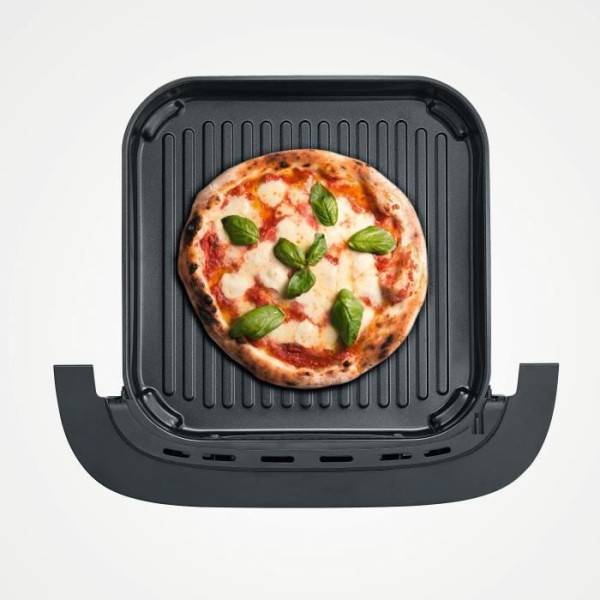 Severin - Friteuse Electrique Four a pizza /  a air chaud - SEVERIN - FR2464 - 2100 W - 4 L - Thermostat réglable - 10 programmes - Noir - Image 4