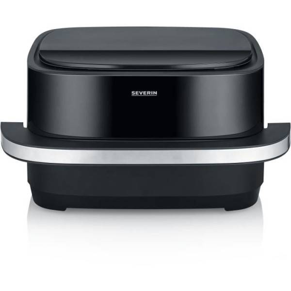 Severin - Friteuse Electrique Four a pizza /  a air chaud - SEVERIN - FR2464 - 2100 W - 4 L - Thermostat réglable - 10 programmes - Noir - Image 6