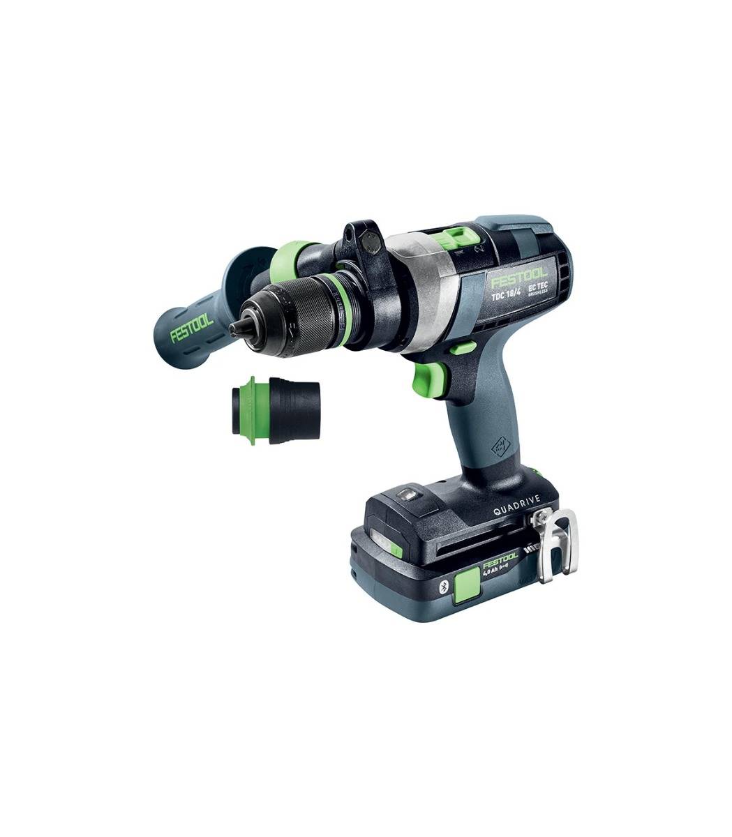 Festool - Perceuse-visseuse TDC 18/4 I-Basic QUADRIVE - FESTOOL - sans batterie ni chargeur - Systainer - 577052 - Imagen 2