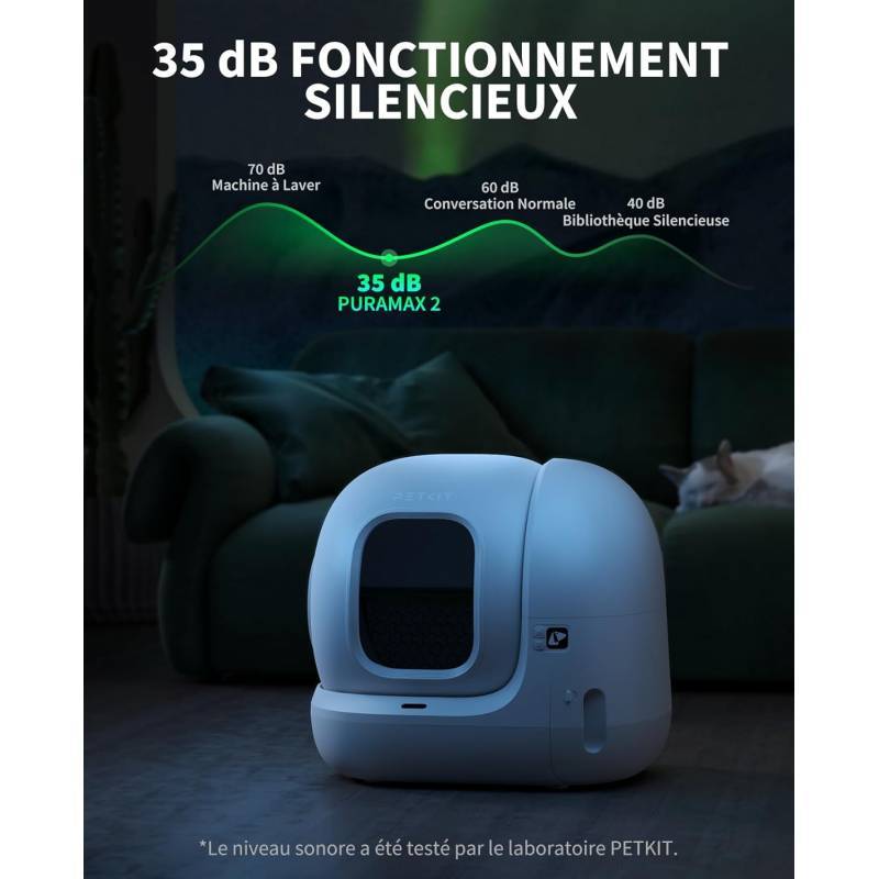 Petkit - Litière autonettoyante connectée PURAMAX 2 grande capacité – Petkit - Imagen 6