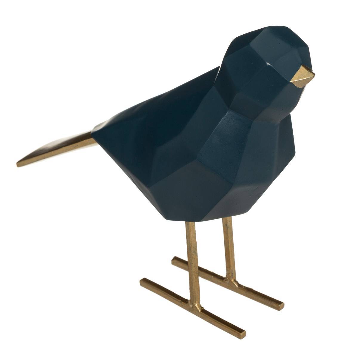 Atmosphera - Oiseau origami H.16cm résine - Atmosphera Créateur d'intérieur - Imagen 1