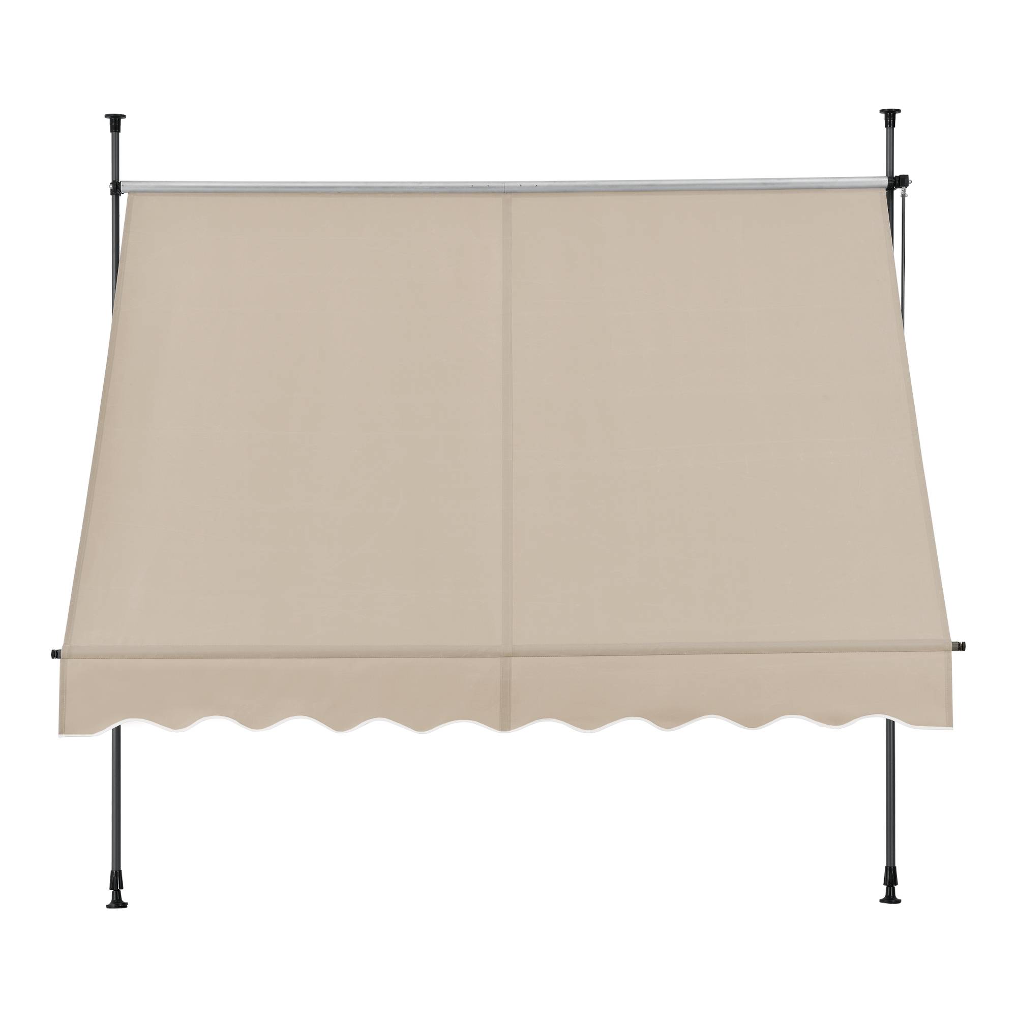 Pro.Tec - Store Banne Manuel Auvent Téléscopique 400 x 120 x 220-309 cm Sable  [pro.tec] - Imagen 4