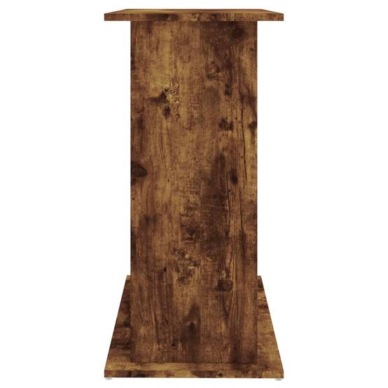Meuble pour Aquarium Bois d'Ingénierie avec Portes de Rangement 81x36x73 cm Chêne Fumé - ComfortXL Outdoor Living - Image 7