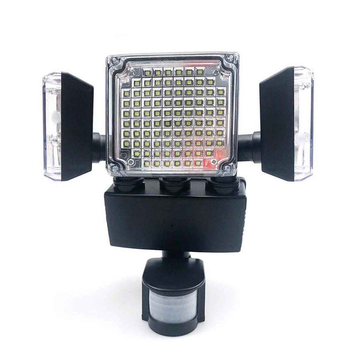 Lumisky - Projecteur solaire avec détecteur BLACKBURN Noir Plastique 12W - Imagen 4