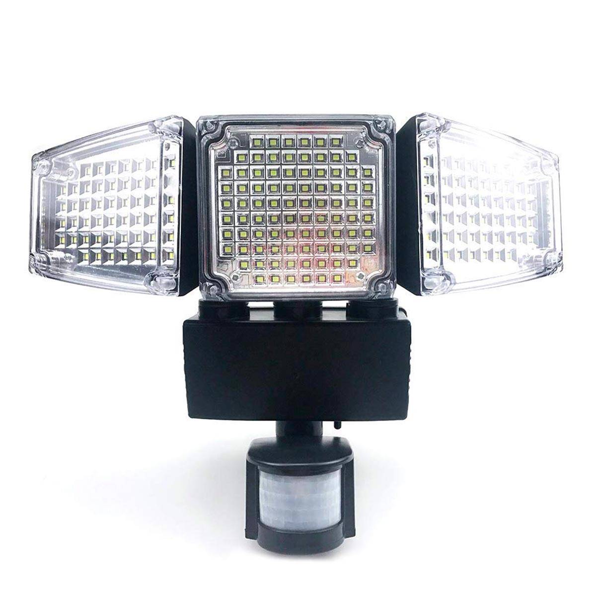 Lumisky - Projecteur solaire avec détecteur BLACKBURN Noir Plastique 12W - Imagen 5