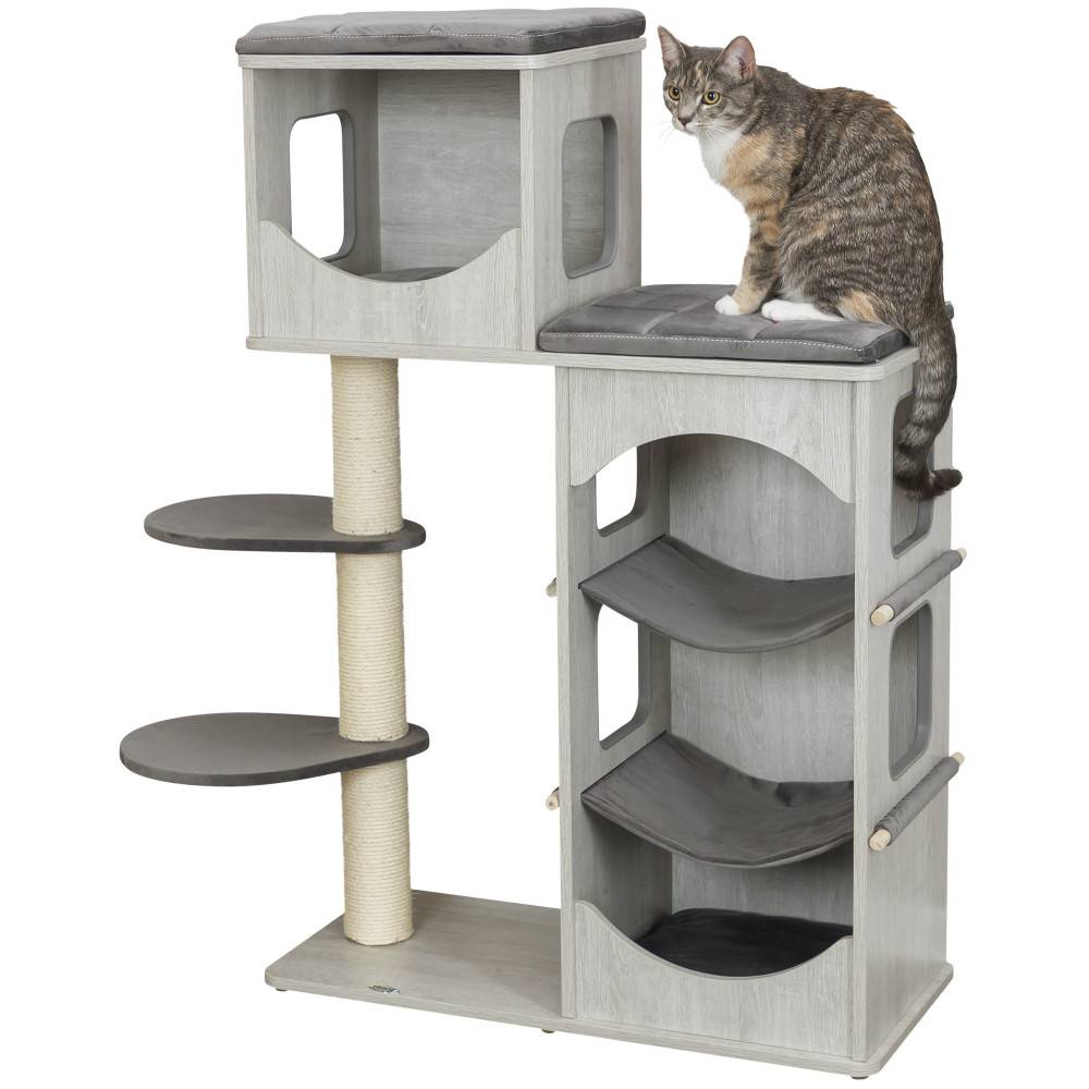 Trixie - Trixie - Arbre à chat Adriano hauteur 118 cm pour chat - Imagen 5