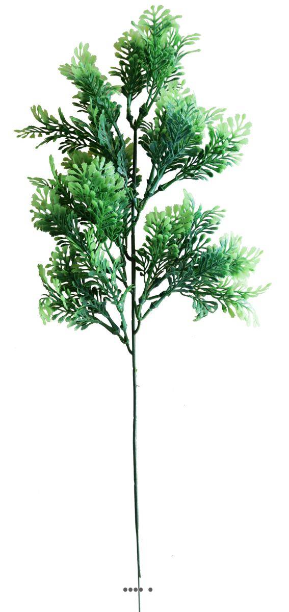 Artificielles - Pinus factice en piquet H42cm plastique extérieur très dense 27 têtes - Imagen 1