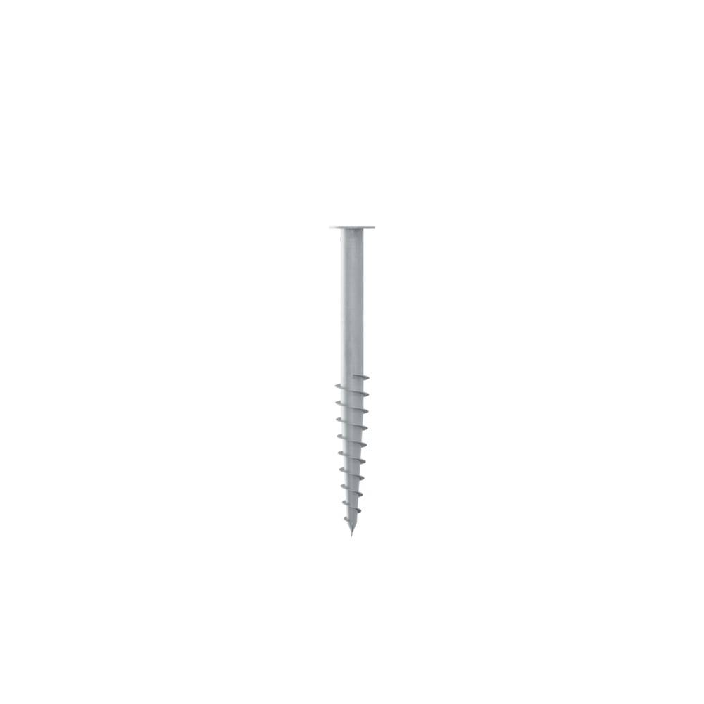 Vis de Fondation SPIRAL - Pour Terrasse - Hauteur : 80cm - Support en L inclus - Fixation Sans Beton - Imagen 6