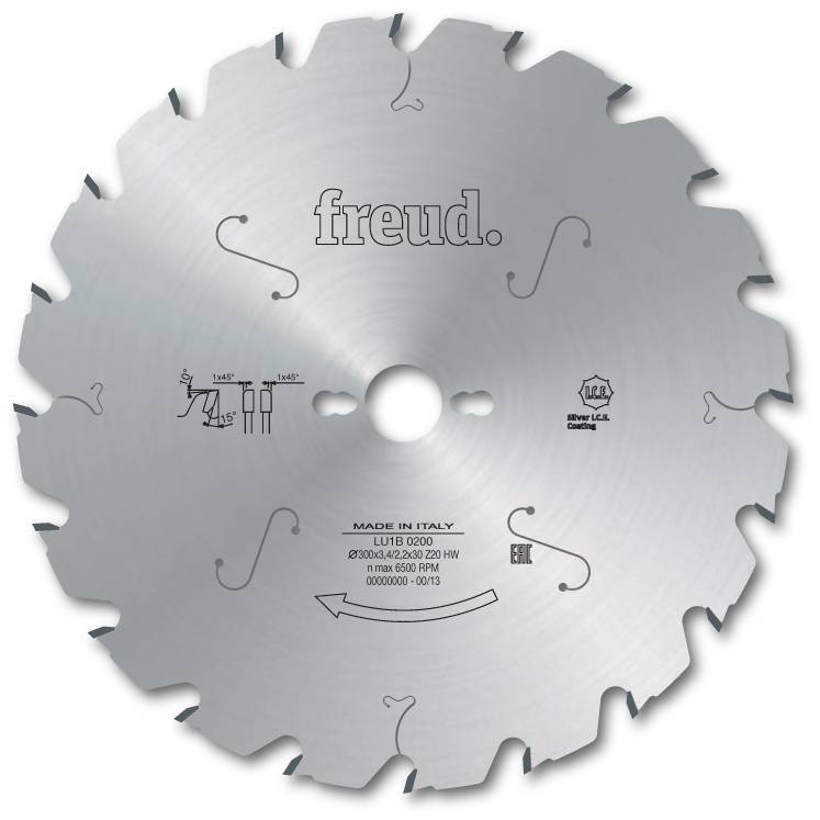 Lame pour bois de charpente/palettes/bûches FREUD - Ø400 4/2,8 AL30 Z28 BA - F03FS04585 -LU1B 0500