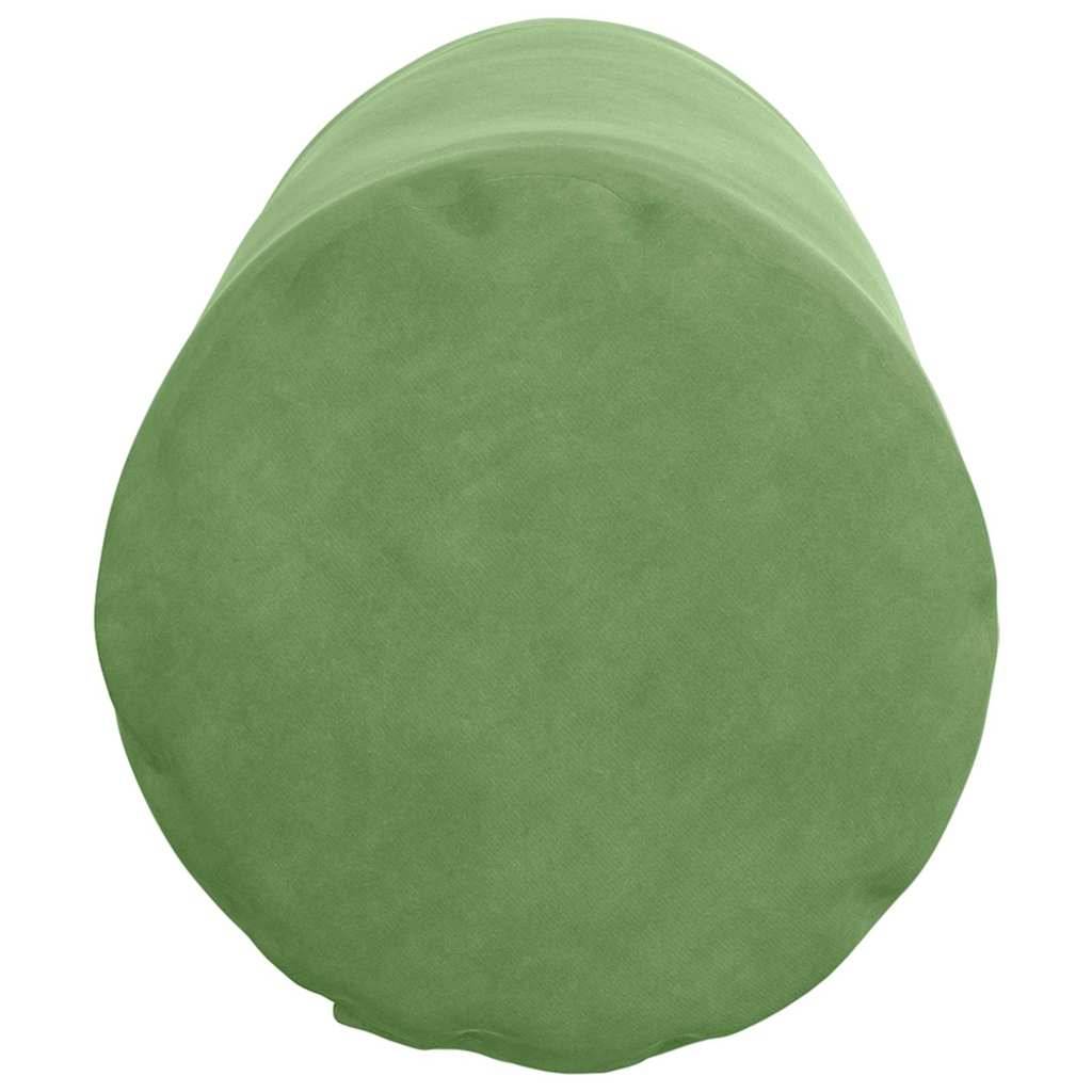 ComfortXL - Lot de 2 Traversins Déco Velours Côtelé Confortable Housse Amovible pour Salon Vert Clair 25x70 cm – ComfortXL Outdoor Living - Image 7