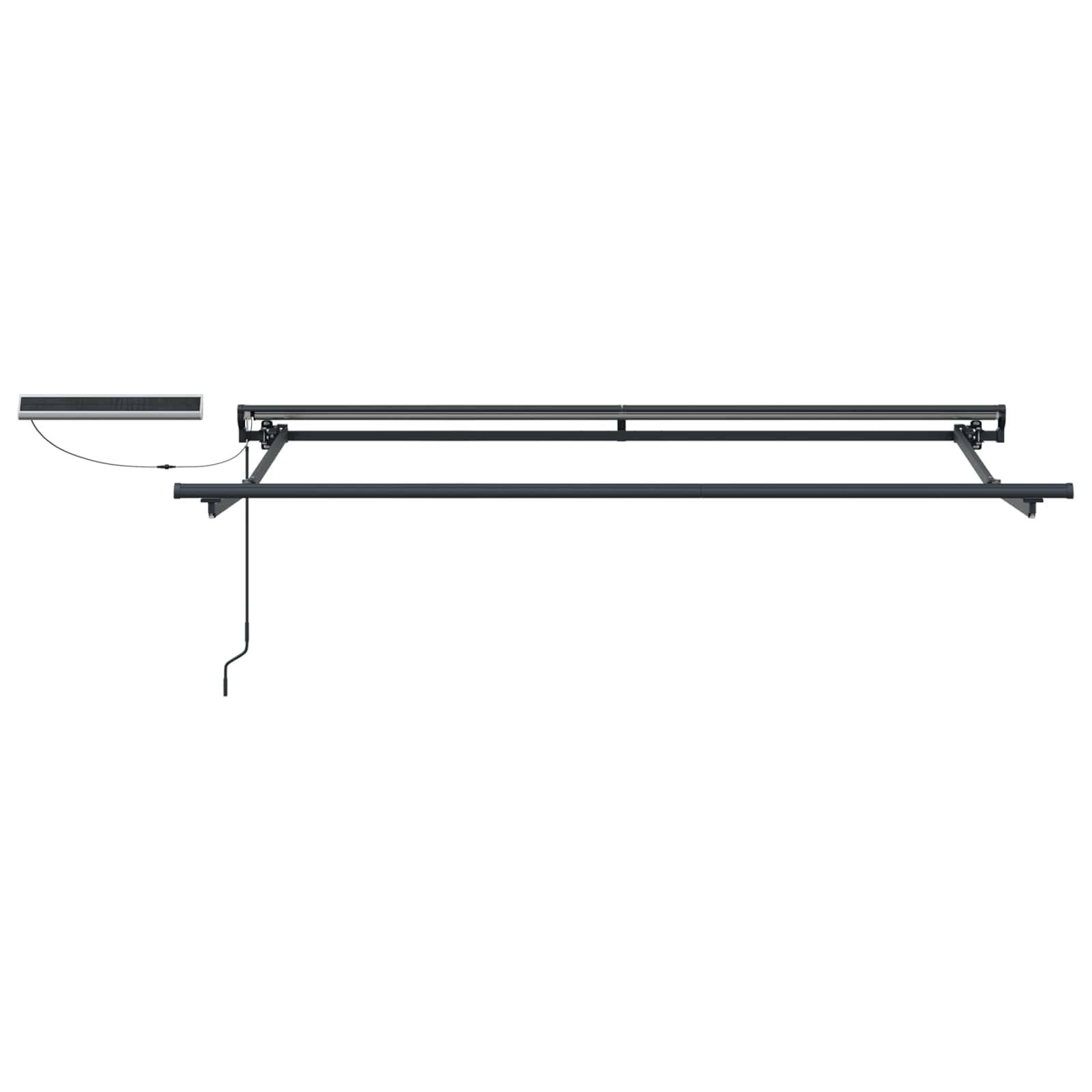 ComfortXL - Store banne électrique alu terrasse jardin protection UV 3x2,5m gris clair anthracite - ComfortXL Outdoor Living - Image 5