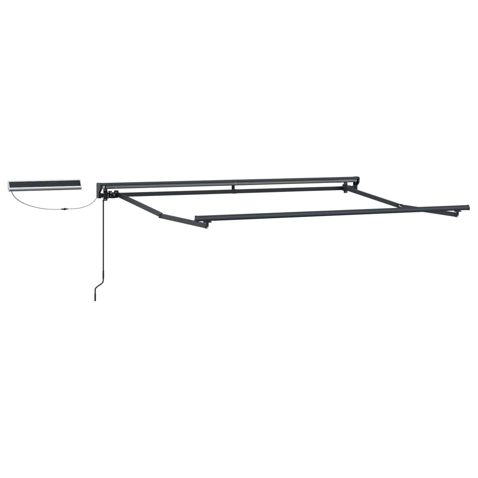 ComfortXL - Store banne électrique alu terrasse jardin protection UV 3x2,5m gris clair anthracite - ComfortXL Outdoor Living - Image 3