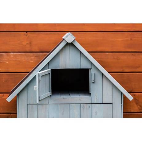 Armoire de rangement en bois bleue ou blanche - 0,28 m², Couleur Blanc - Imagen 3