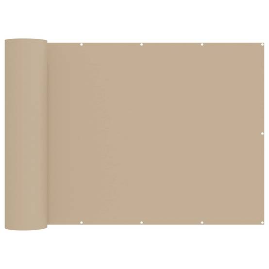 Écran de confidentialité polyester beige 400 x 200 cm - PANGIVO - Image 1