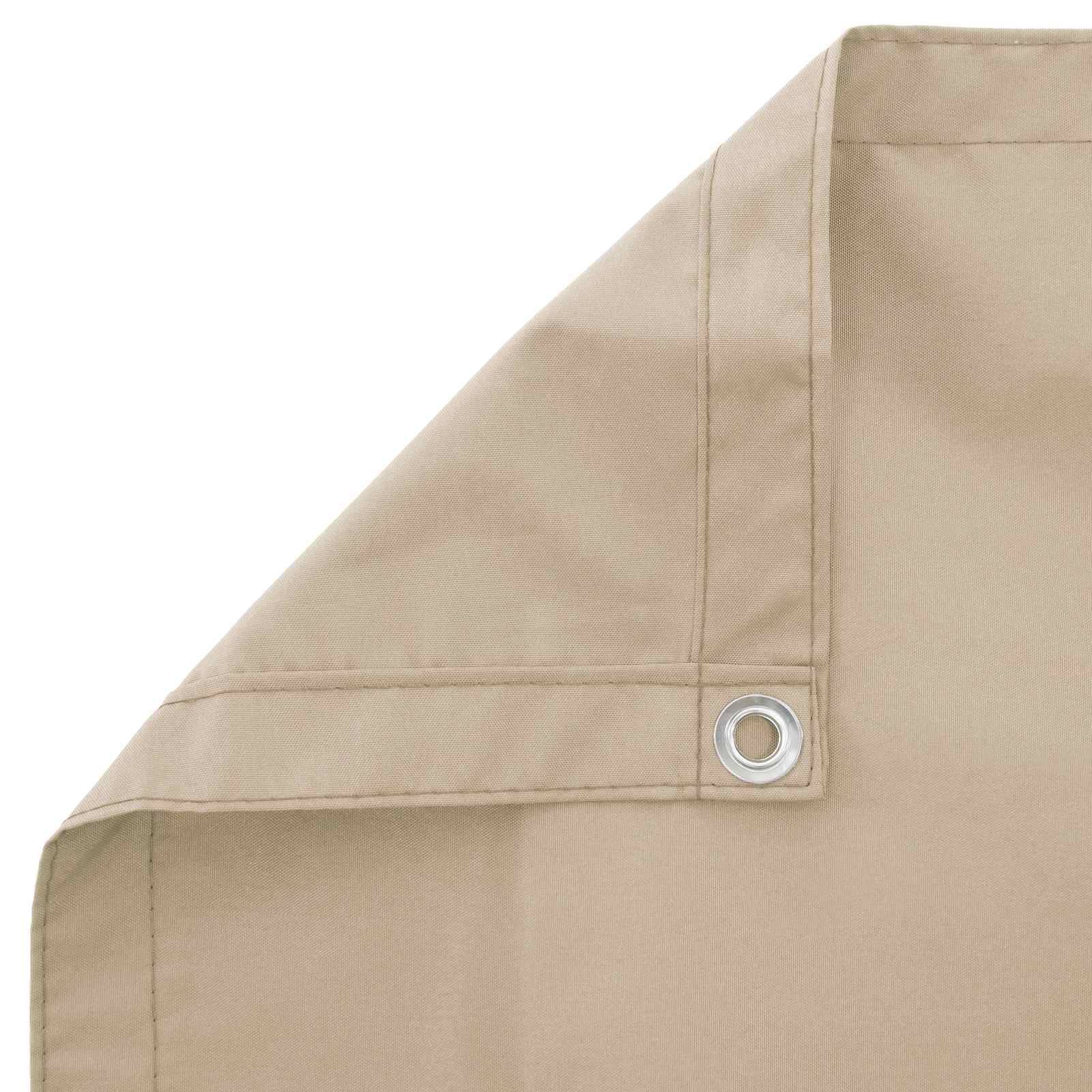 Écran de confidentialité polyester beige 400 x 200 cm - PANGIVO - Image 3