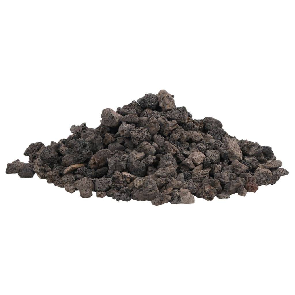 Roches Volcaniques pour Aquarium Jardin Substrat Filtrant 10 kg Noir 1-2 cm - ComfortXL Outdoor Living - Image 3