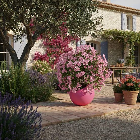Pot de fleurs dolce vita 300l - plast'up rotomoulage - Image 4