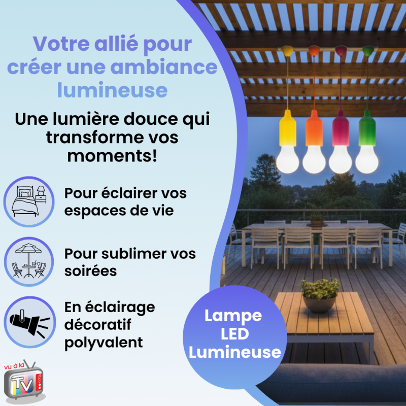 Lampe De Chevet Liseuse Led À Suspendre X 4 | Éclairage D'ambiance Tactile Sans Fil Pour Chambre | Luminaire Décoratif Intérieur Suspendu- VENTEO - Image 5