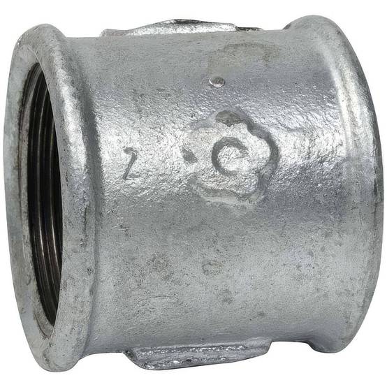Manchon Femelle-Femelle en Fonte Malléable Galvanisée - 1'' - Image 1