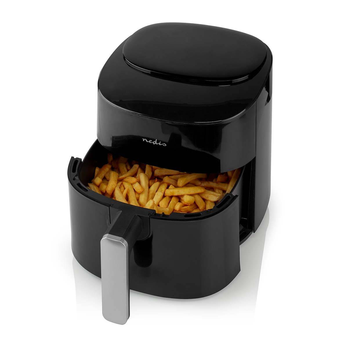 Friteuse à air chaud Air fryer Numérique 4,5L sans huile 1800W NEDIS - Imagen 1