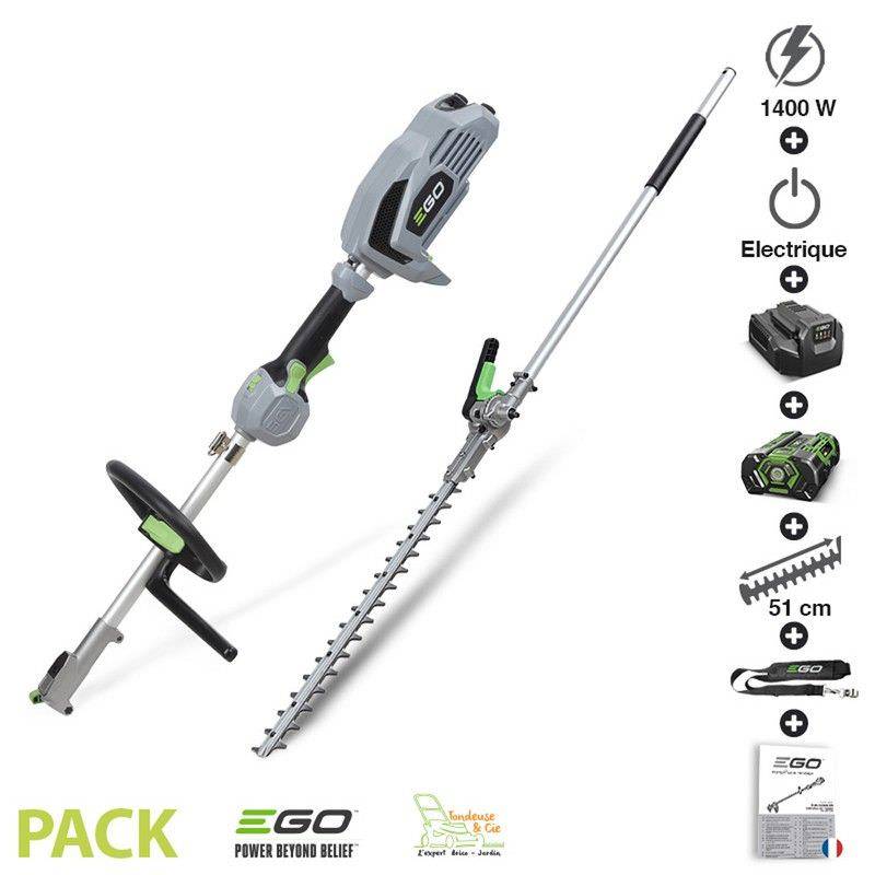 Ego Power + - Pack taille haie sur perche à batterie et chargeur inclus Ego Power PH1400 HTA2000S - Imagen 1