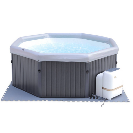 Spa semi rigide 6 places TUSCANY mSpa – spa extérieur – bulles massantes – installation facile – 160x160 cm - Image 3