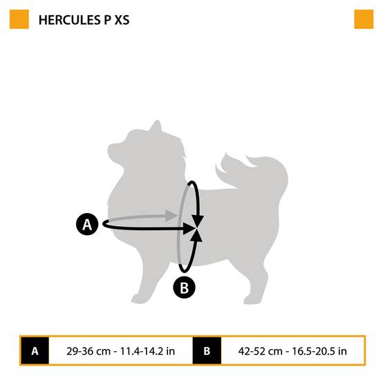 Ferplast - Harnais pour Chiens HERCULES EXTRA SMALL, Rembourré, Résistant, Anti-griffures, Visible dans l'Obscurité, avec Poignée - Imagen 2