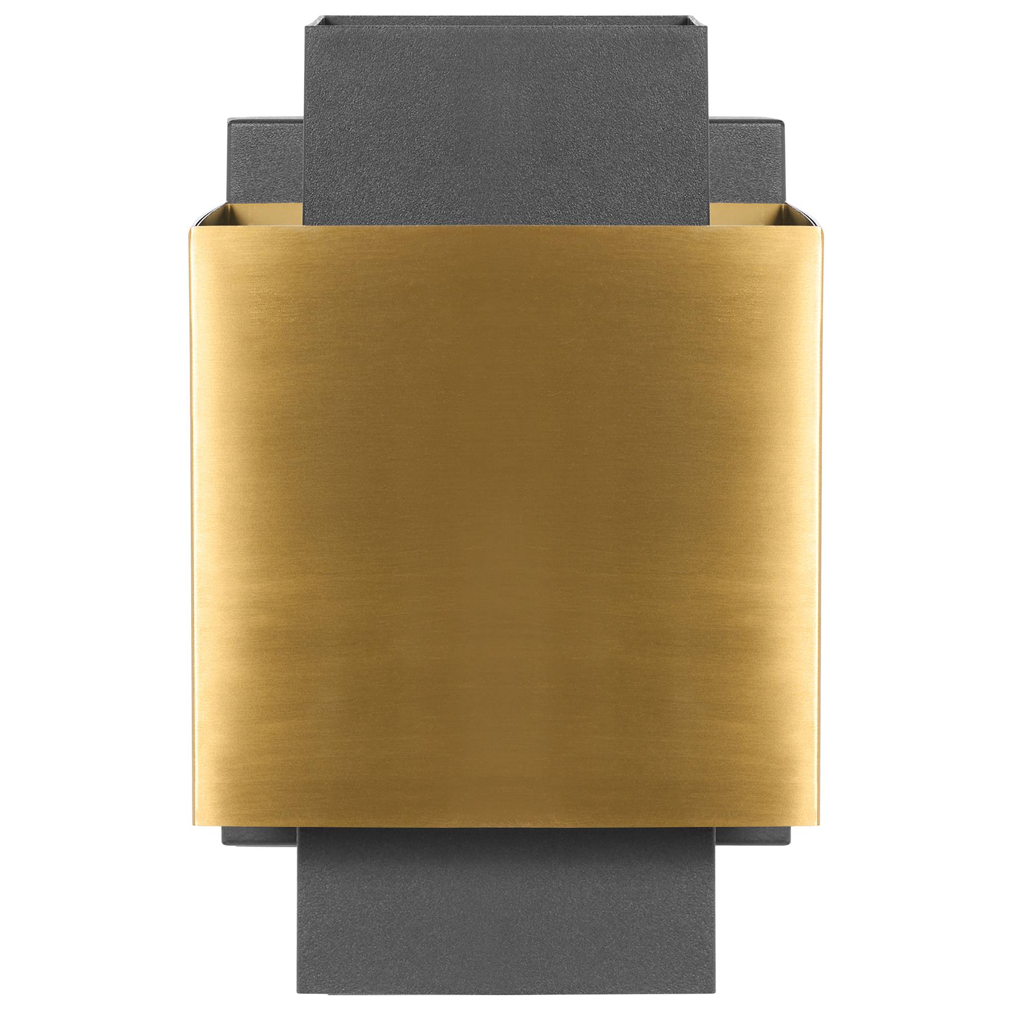Beliani - Lampe murale pour l'extérieur Aluminium Laiton TIMOK - 12x14x20- Beliani - Image 4