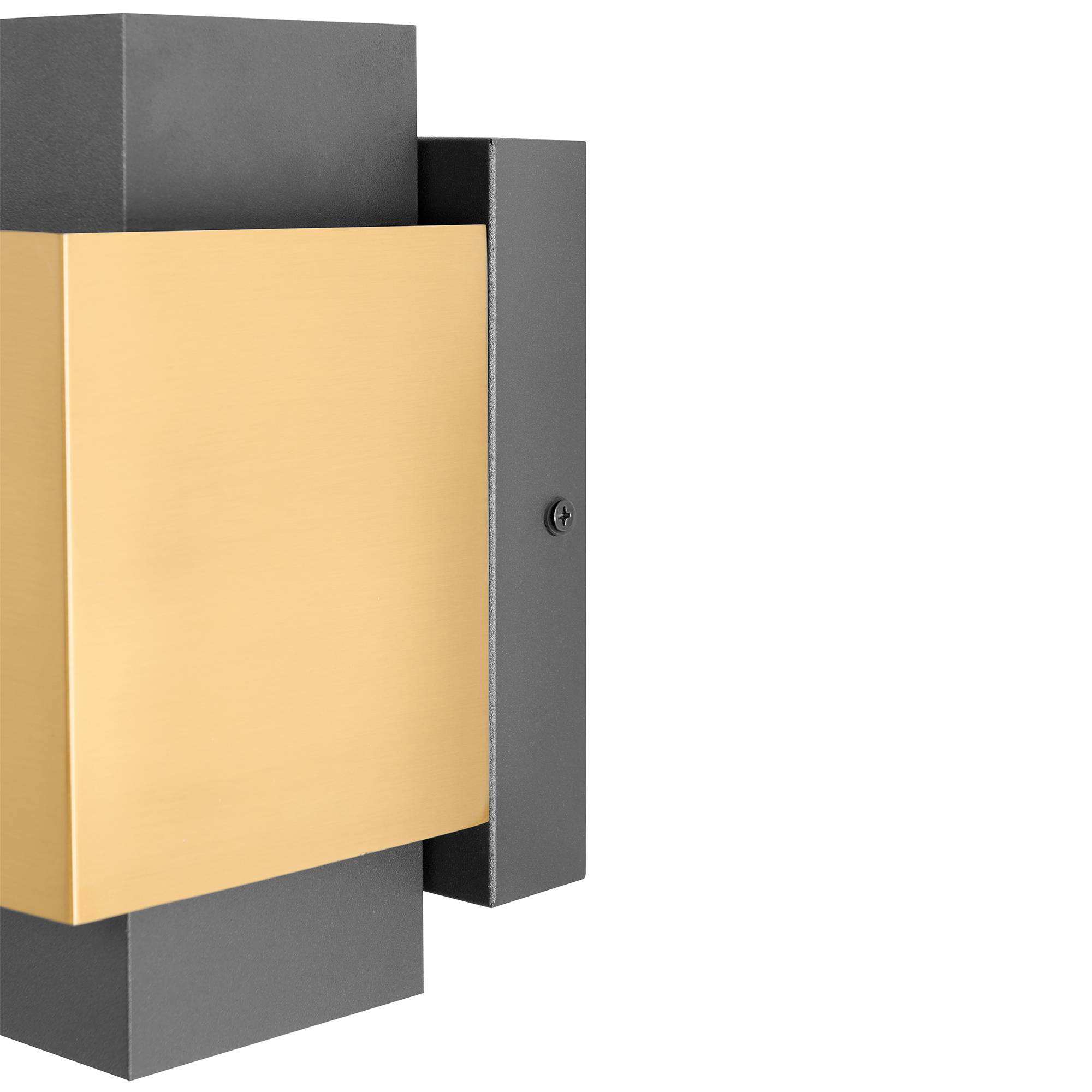 Beliani - Lampe murale pour l'extérieur Aluminium Laiton TIMOK - 12x14x20- Beliani - Image 6