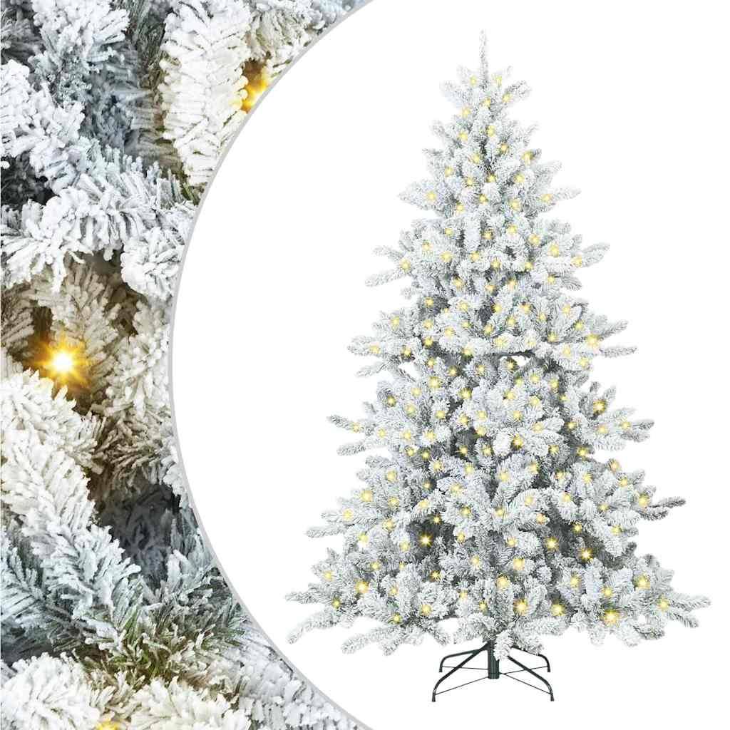 Vidaxl - Sapin de Noël Artificiel à Branches Articulées Blanc 180 cm vidaXL 3397714 - Image 2