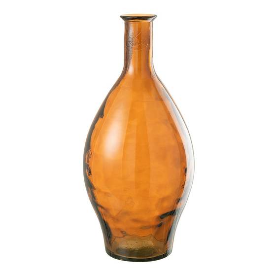 Vase Design en Verre "Cherry" 60cm Marron - Image 1